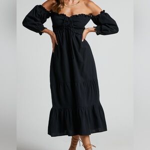 Off Shoulder Puff Sleeve